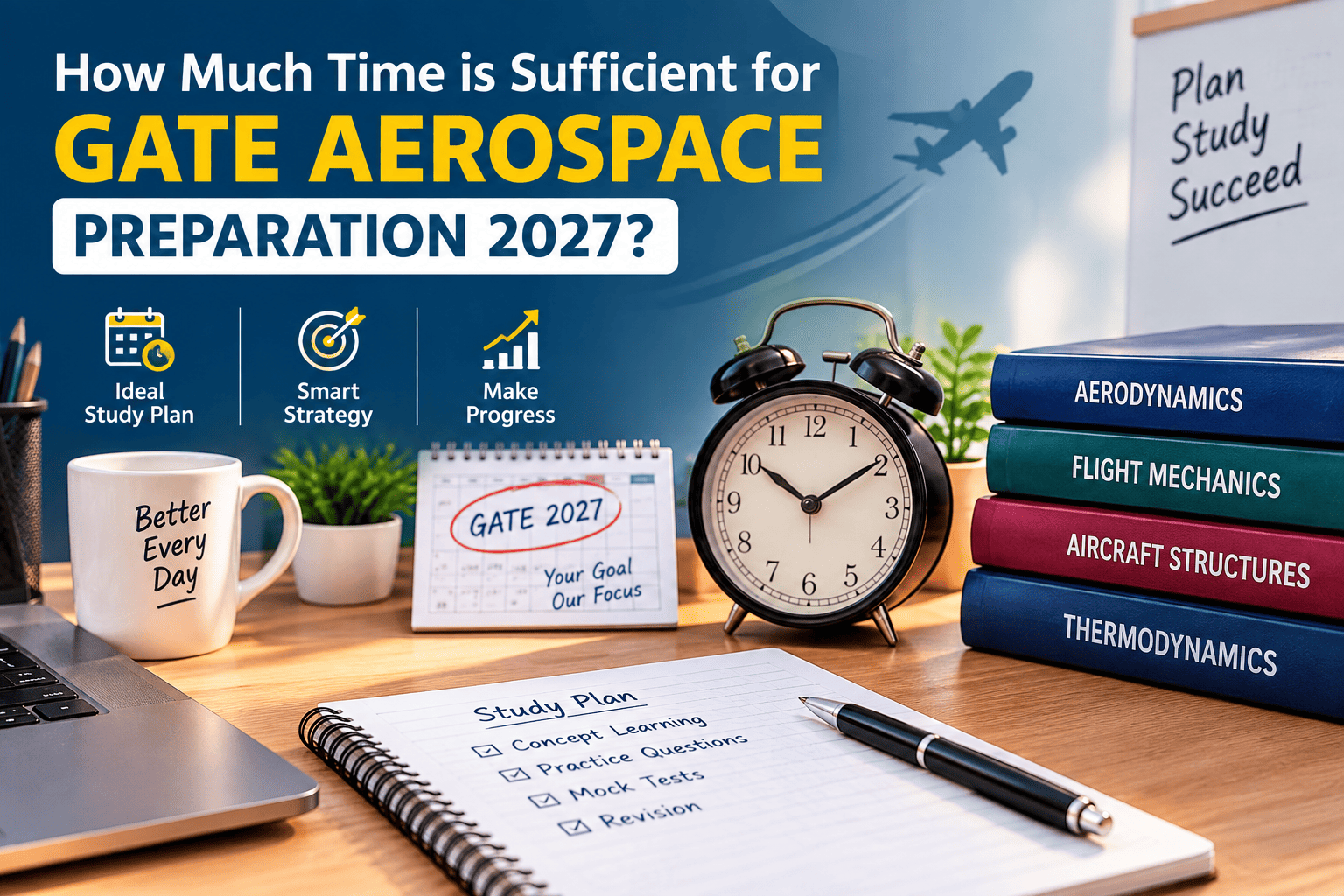 How Much Time is Sufficient for GATE Aerospace Preparation 2027?
