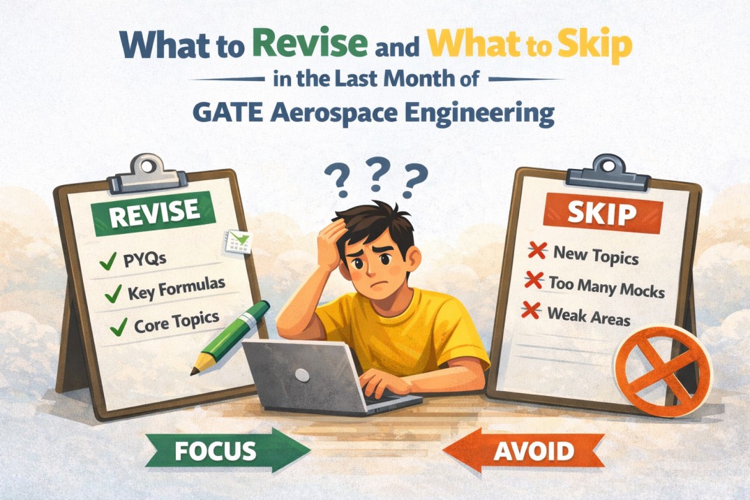 What to Revise and What to Skip in the Last Month of GATE Aerospace Engineering 2026